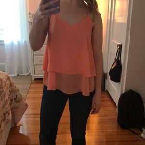 ✨ Peach Silk Tank Top ✨